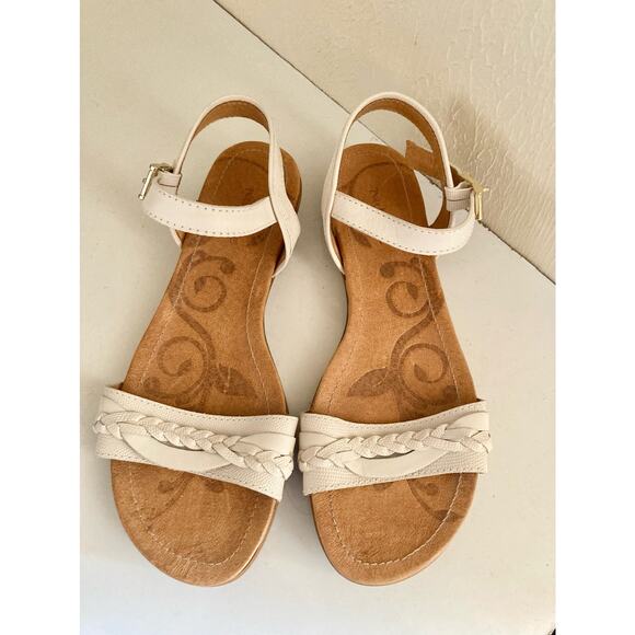 Nurture Marrlowe Women's Shoes Sandals White Braided Leather Size 9.5 - Picture 5 of 10